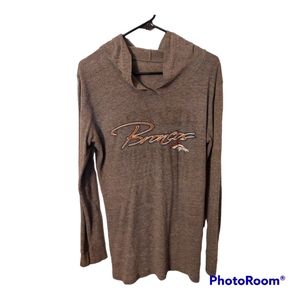 Ladies Lightweight Bronco Hoodie Shirt